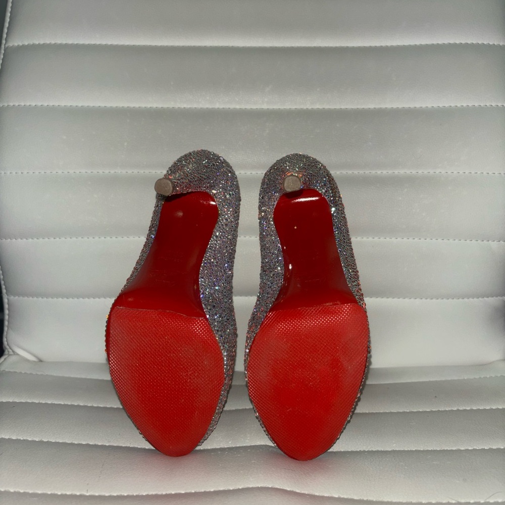 Crystal Embellished Christian Louboutin heels - Picture 5 of 11